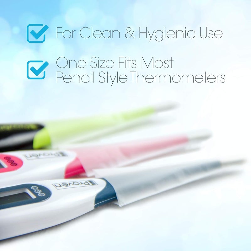 iProvn iProven Disposable Probe Covers for Oral Thermometer and Rectal Thermometer, 50 Count - iProven PC-111 - Image 4